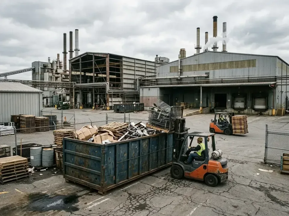 industrial-factory-scrap-conta-003 — frequently asked questions, Cheap Roll-off Dumpster Rentals in Bono, AR